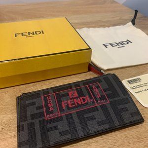 FENDI Roma Amor Stamp Wallet